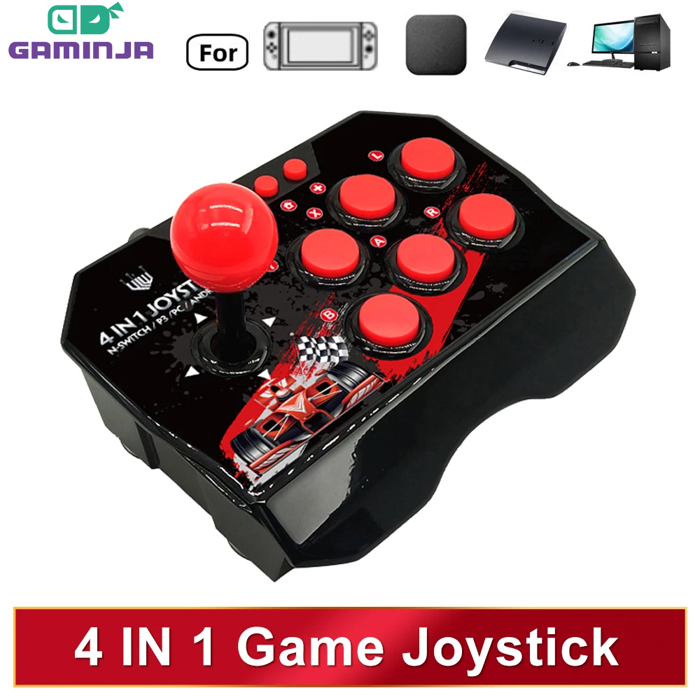 Игровой джойстик GAMINJA 4 в 1 – обзор и цена Arcade Vibes